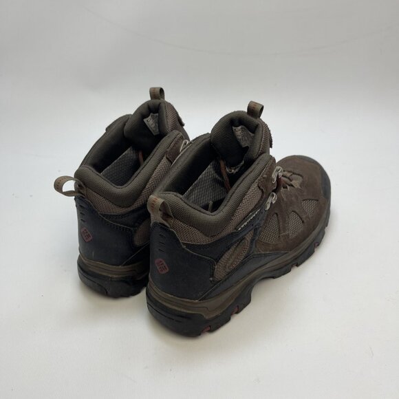 Columbia Omni-Tech Packus Ridge Mid Hiking Boot Leather Waterproof Brown Men 8.5 - Picture 2 of 16